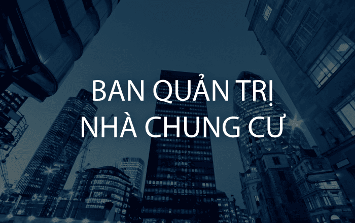 Ban quản trị tòa nhà chung cư