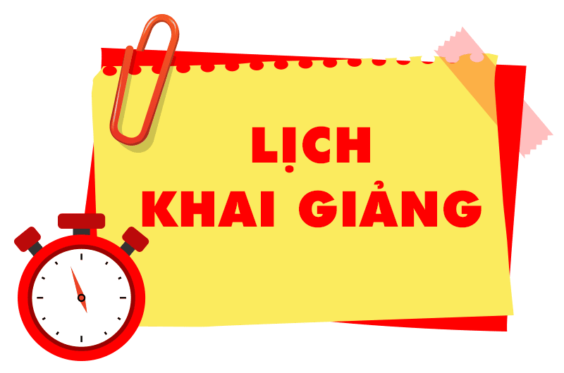 Lịch khai giảng