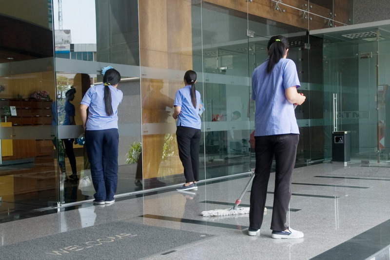 Quy trình quản lý vệ sinh tòa nhà